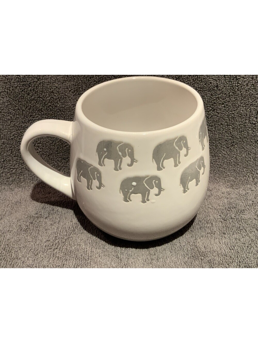 16 oz. Elephant Mug by Harvest Green Studio—-Designed in England